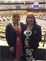 Sinn Fein MEP Liadh Ni Riada hosted a delegation of mental health workers which included Irene Sherry  to Brussels as part of an event examining mental health in Ireland
